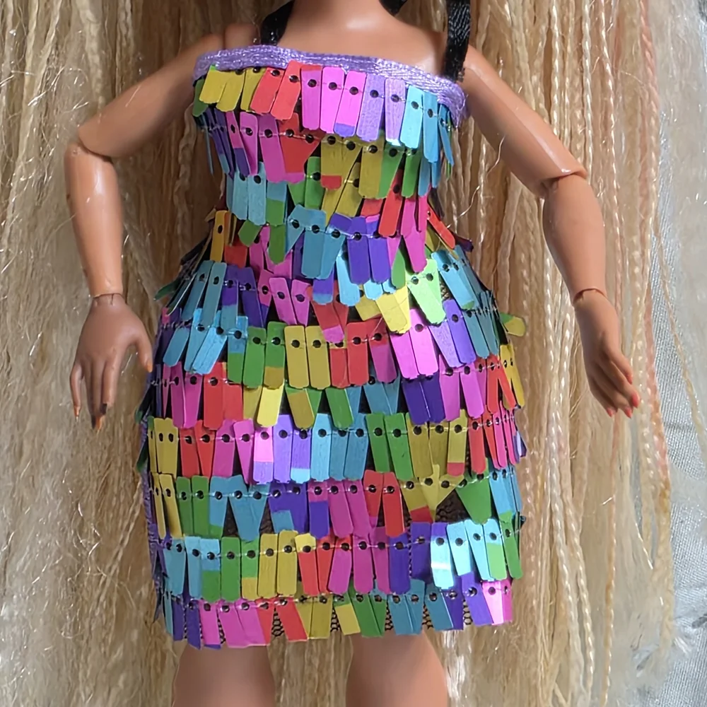 LOL Surprise OMG Series 1 Swag 10" Fashion Doll Loose No Box Blonde Dreads - Picture 2 of 9